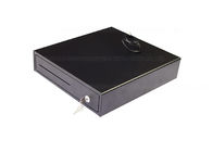 13.2 Inch Compact Cash Drawer POS 335 Mm Black / White Cash Register Box