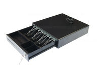 13.2 Inch Compact Cash Drawer POS 335 Mm Kotak Daftar Kas Hitam / Putih