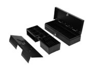 Portable 6B / 8C Black 18.1 Inch POS Cash Drawer Untuk Tunda Resume HS-170