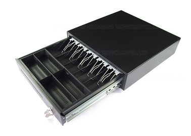 Cina Mengunci EC 410 Cash Drawer / Cash Register Dengan Port USB SECC Electroplating Zinc Bawah Lempeng 410D pabrik